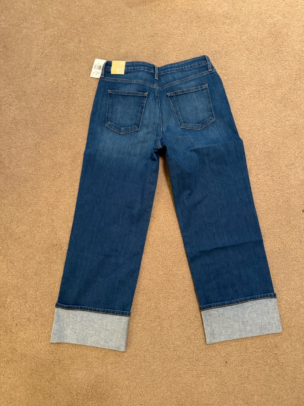 Kut from the Kloth Sienna High Rise Straight Leg Jeans - Picture 3 of 7